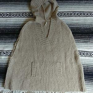 Free People cape with hood excellent condition